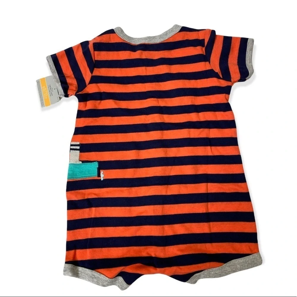Carter’s infant one piece snap up romper size 12m